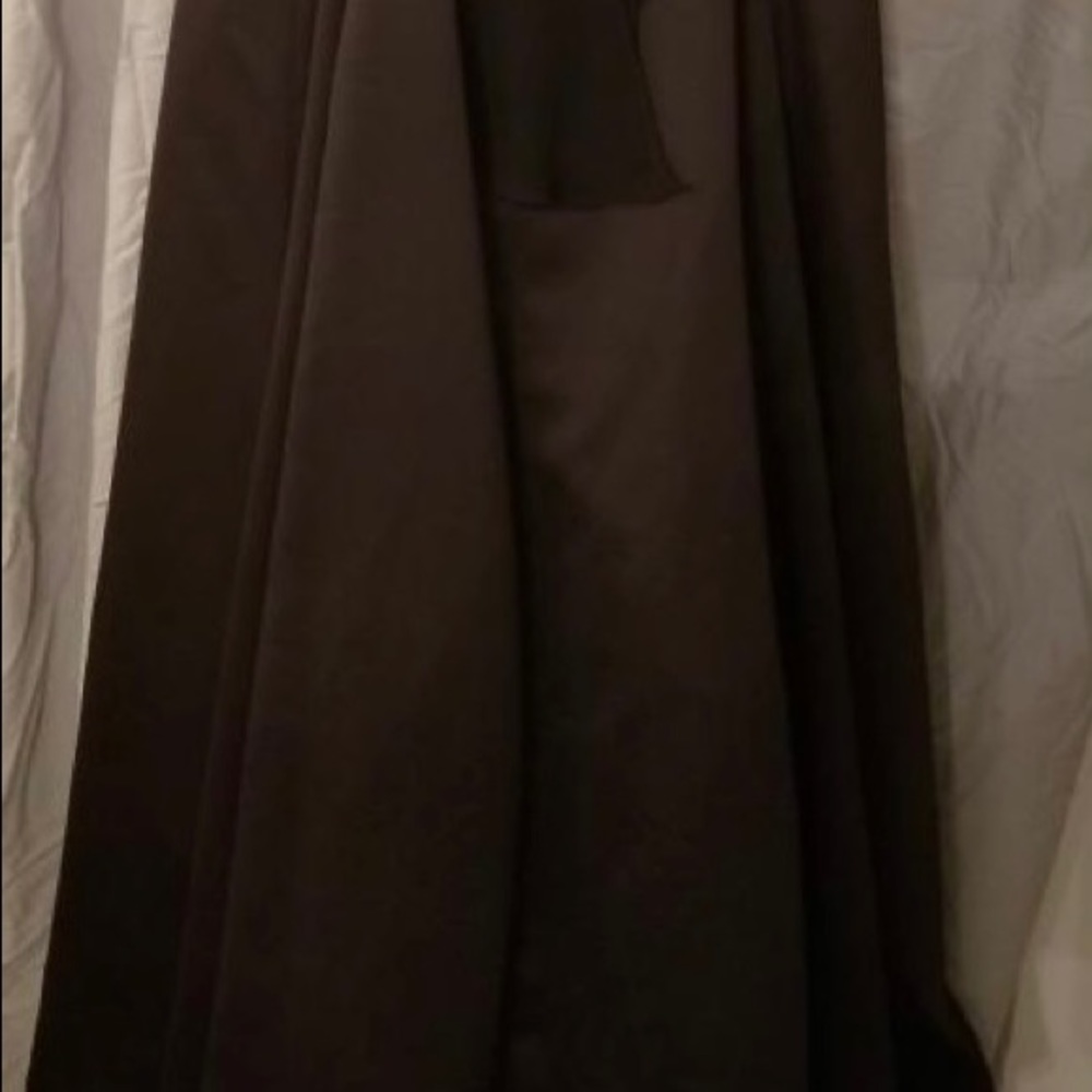 Maxi Black Bridesmaid Dress